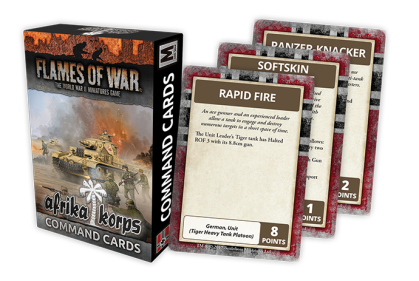 BattleFront Flames of War Fog of War Objective Cards